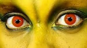 Halloween colored lenses