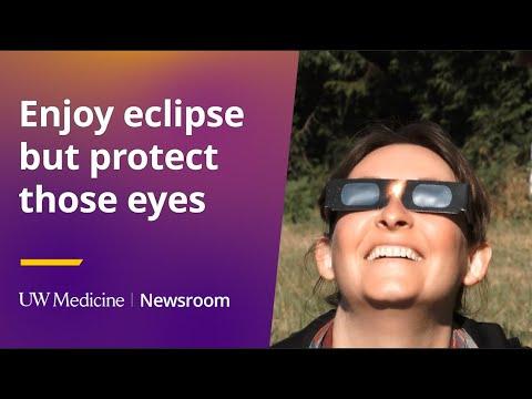 This is the image for Enjoy the eclipse, but protect your eyes video